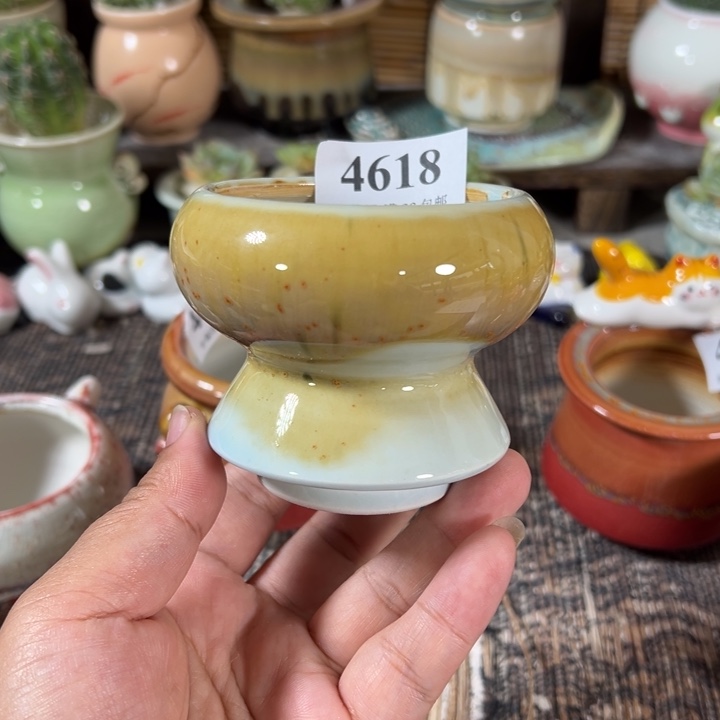 口6 手工花盆满30包邮