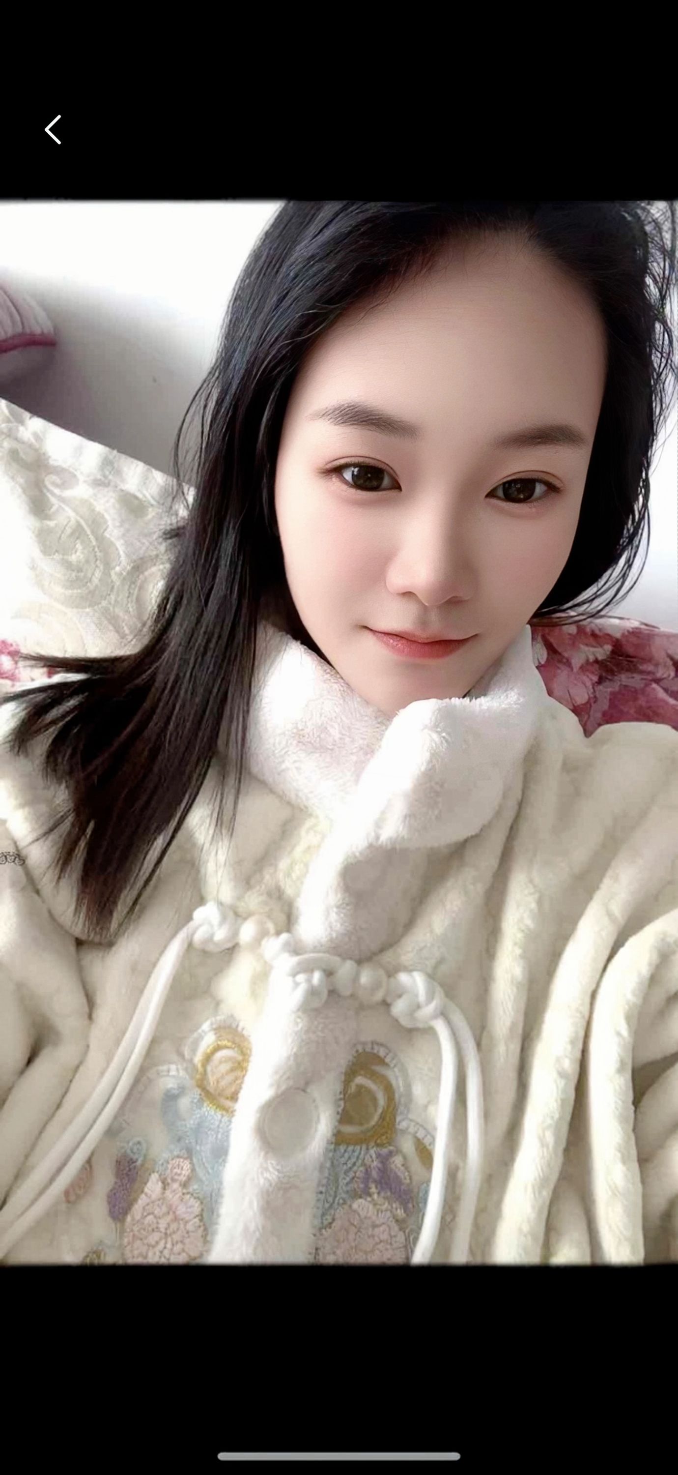 冬季女士新款立领刺绣元素国风结开扣家居服套装2976