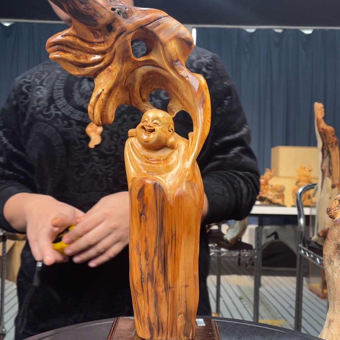 柏木（崖柏）随型摆件