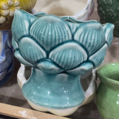 D火锅绿色3131616陶瓷