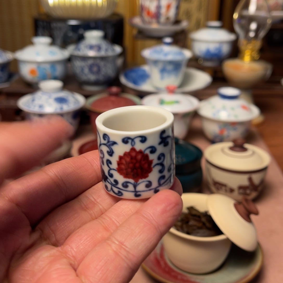 素铭品瓷釉下彩茶具01