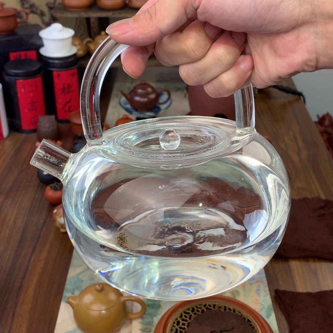 玻璃煮水壶苹果800ml