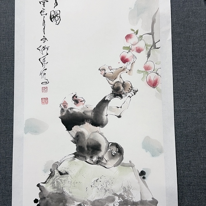 国画书画作品多次