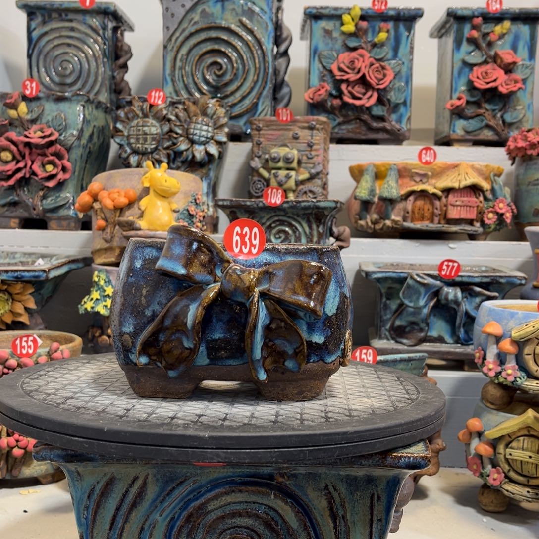 陶瓷639 号陶然花盆