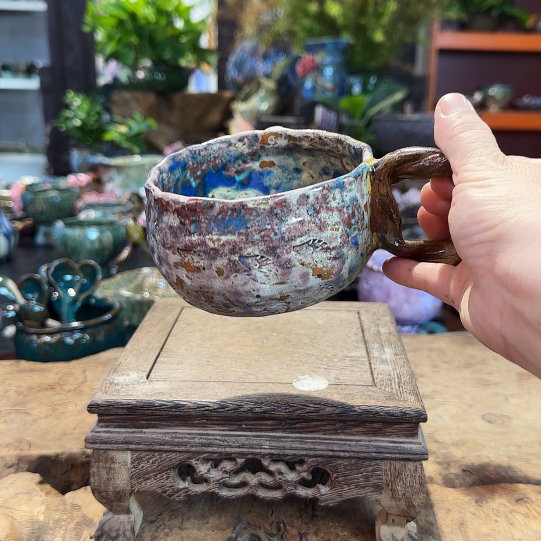 纯手工咖啡杯盘碗
