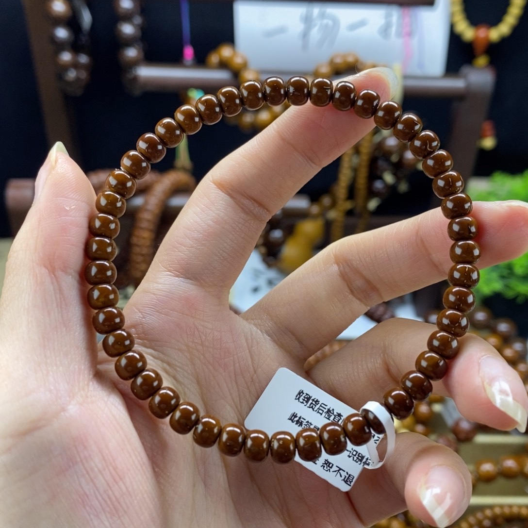 紫金鼠手串纯肉小老型