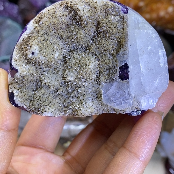 未镶嵌紫晶大型摆件（非配饰）