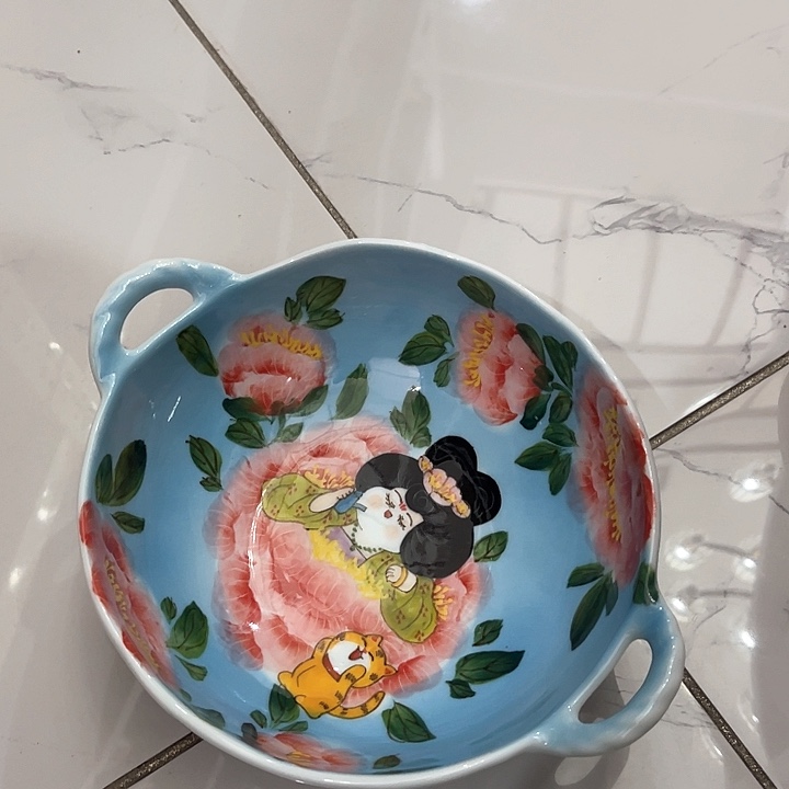 陶景德镇釉下手绘陶瓷 