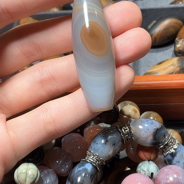 玛瑙/玉髓吊坠(不含链)未镶嵌