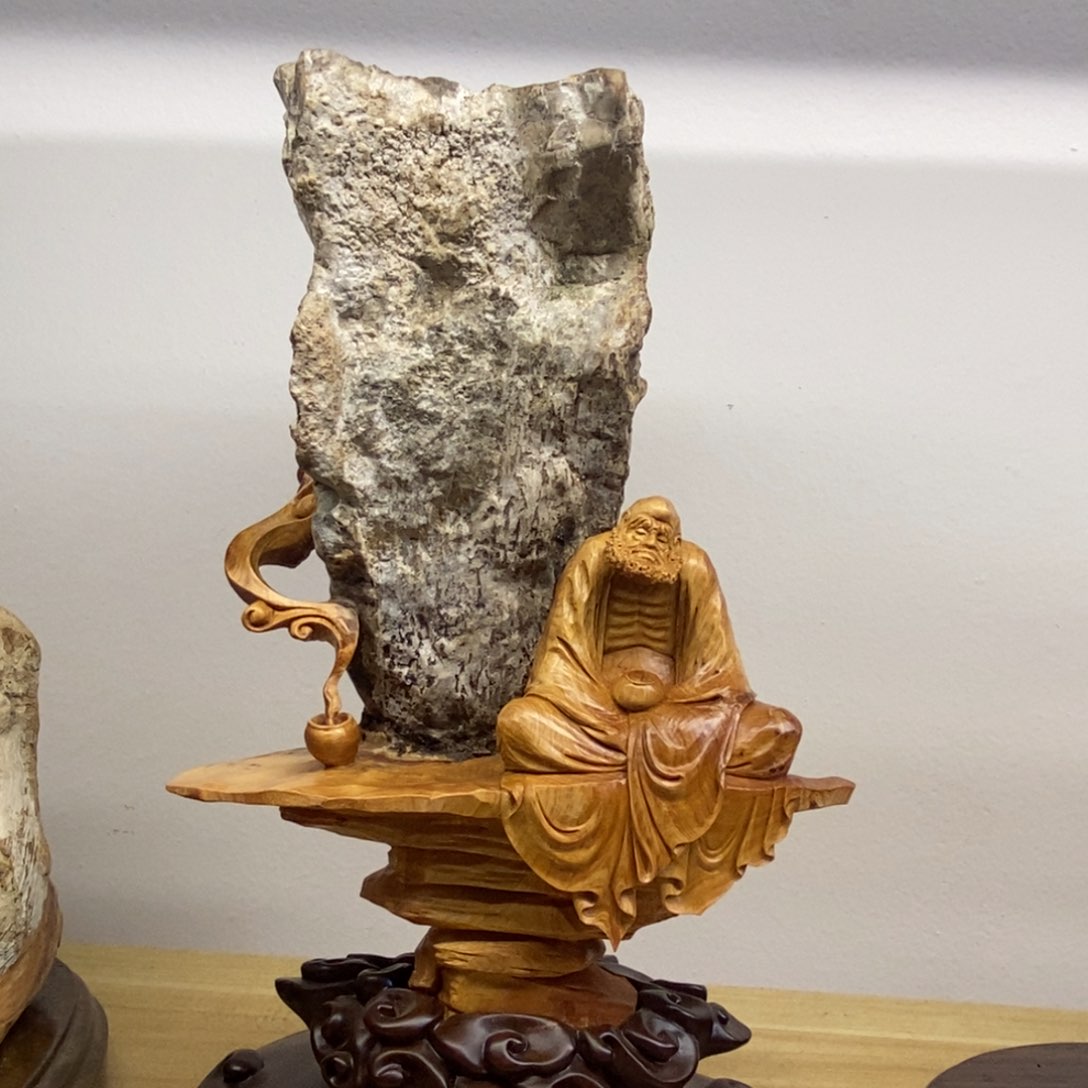 柏木（崖柏）达摩参悟意境