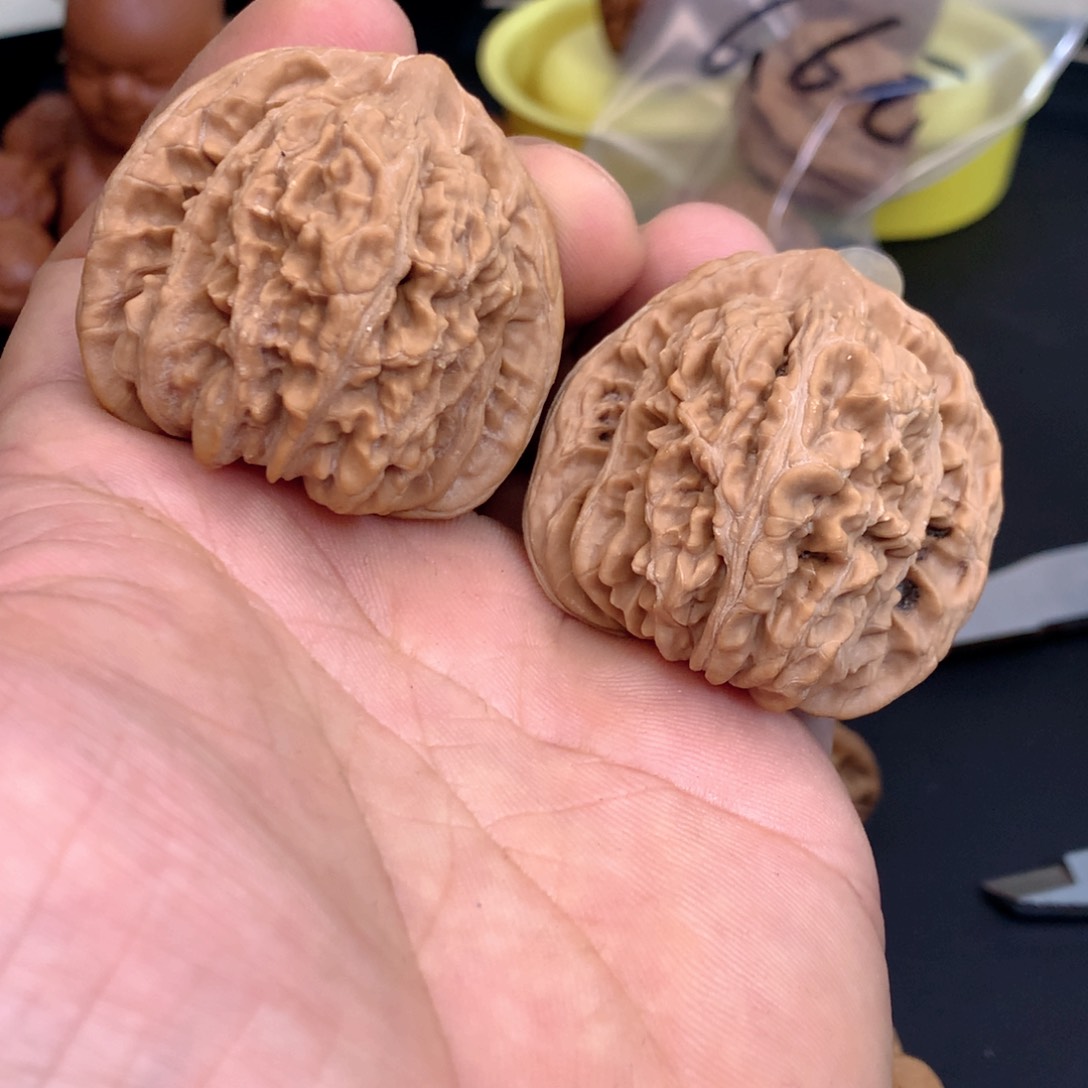 文玩核桃把件四座楼