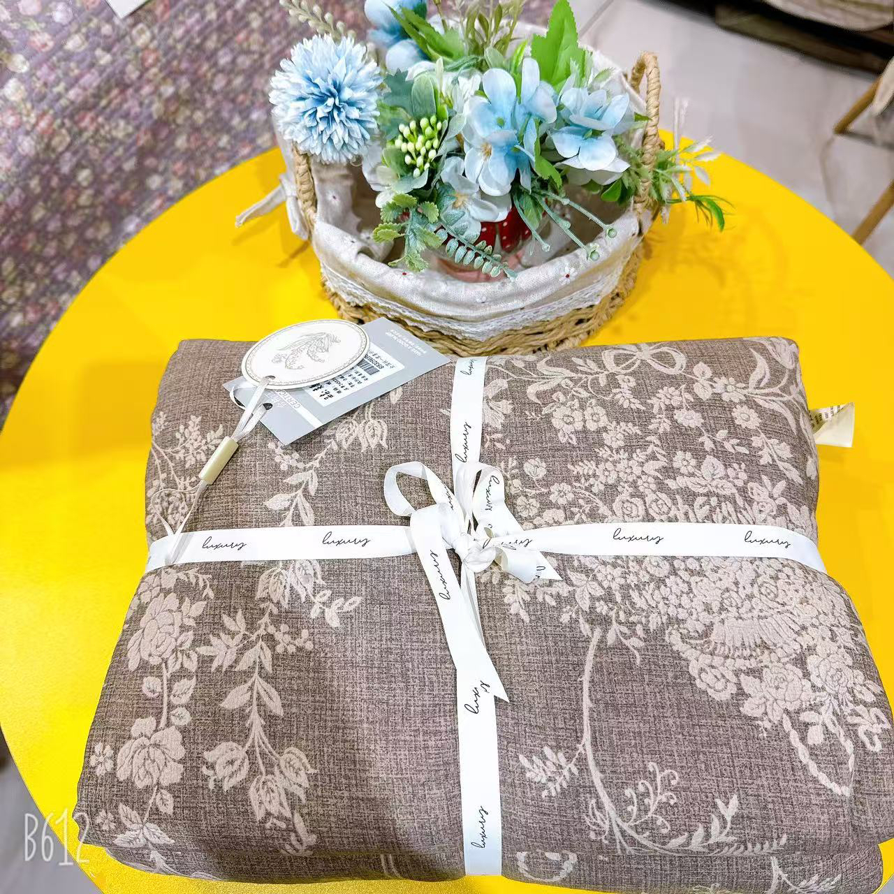 韩式柔原麻四件套