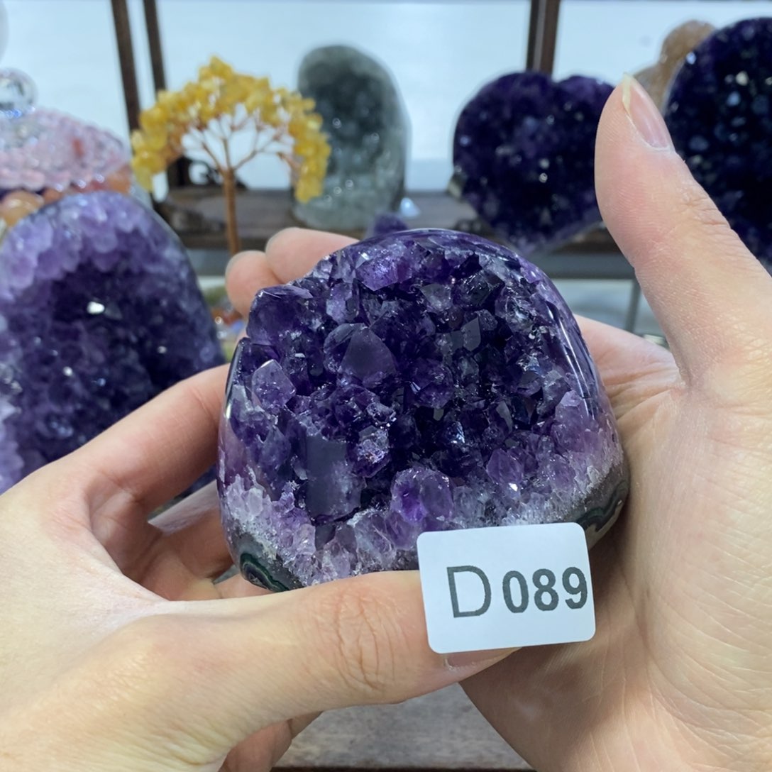 紫晶摆件摆件未镶嵌
