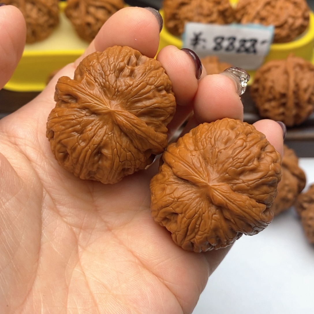 把件文玩核桃40尺球宝