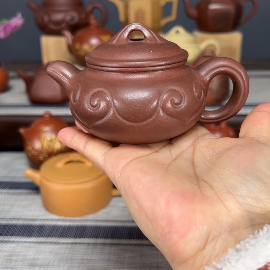 茶壶紫砂梁*如意仿古