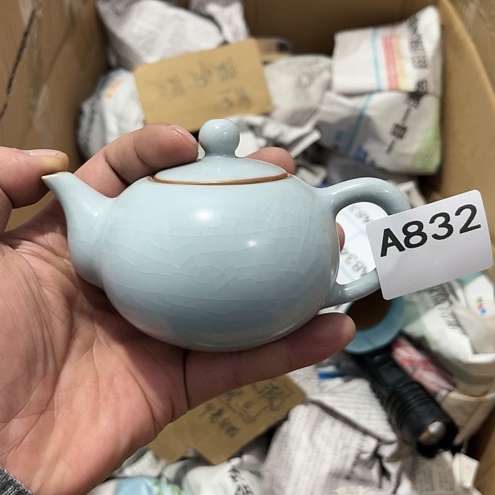 茶具默认微瑕瓷器、茶具、壶、摆件，介意勿拍 