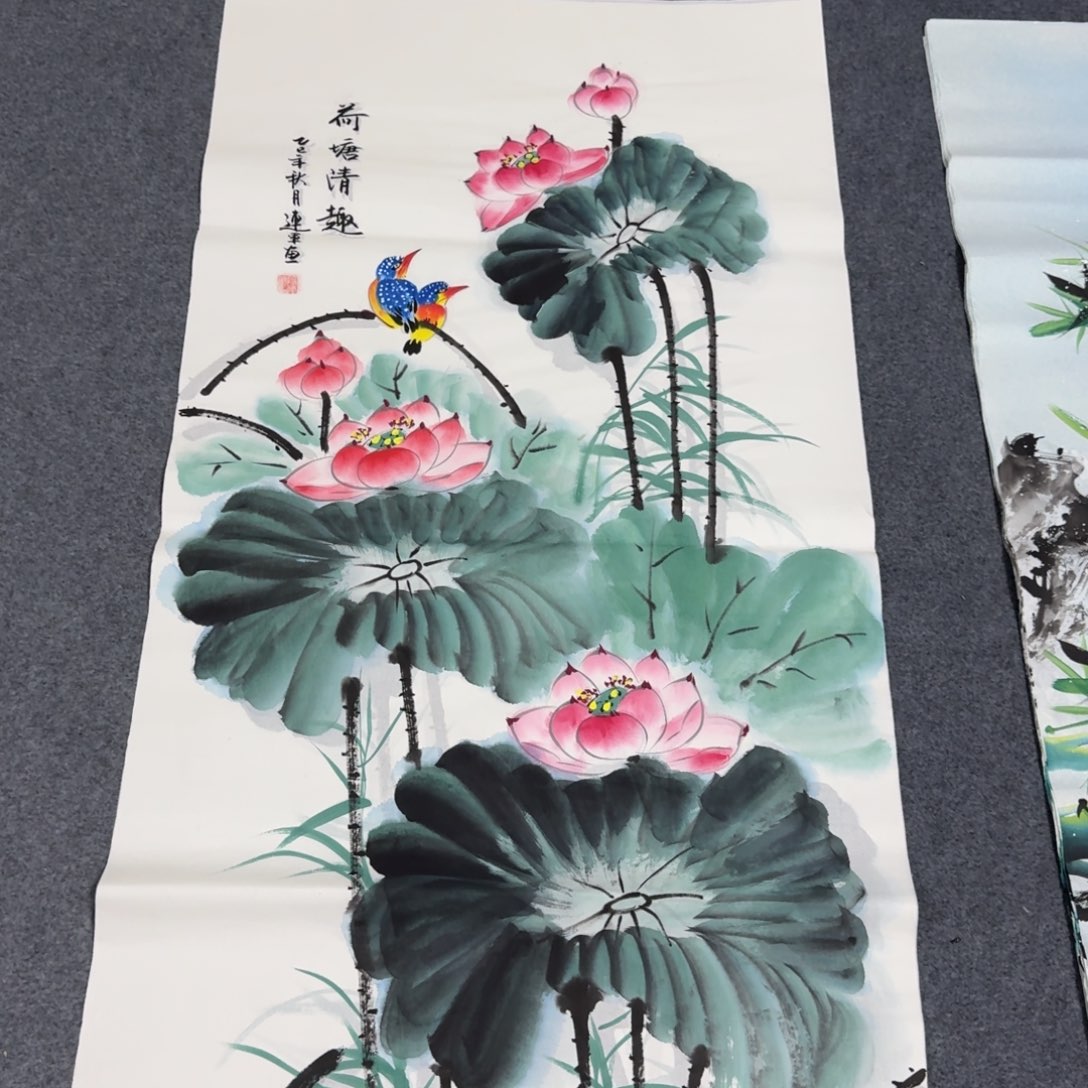 国画会娟艺术馆直播间