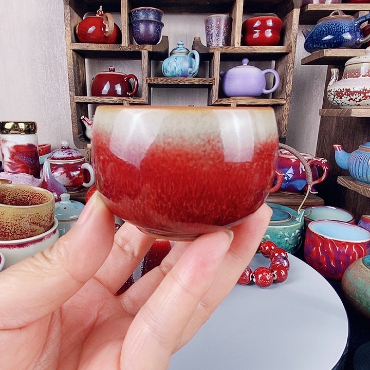 中国神后钧瓷茶具