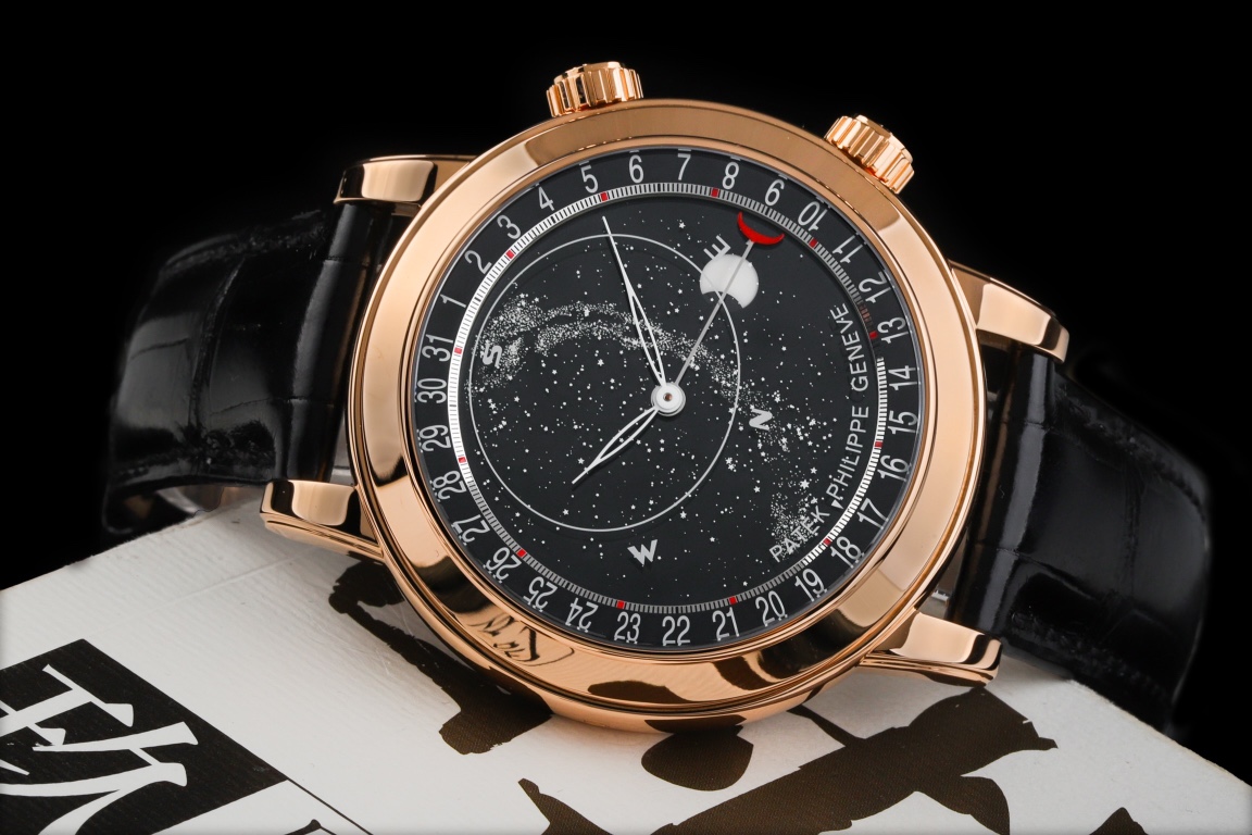 95新 Patek Philippe/百达翡丽 22年6102R星空男士气质经典机械表