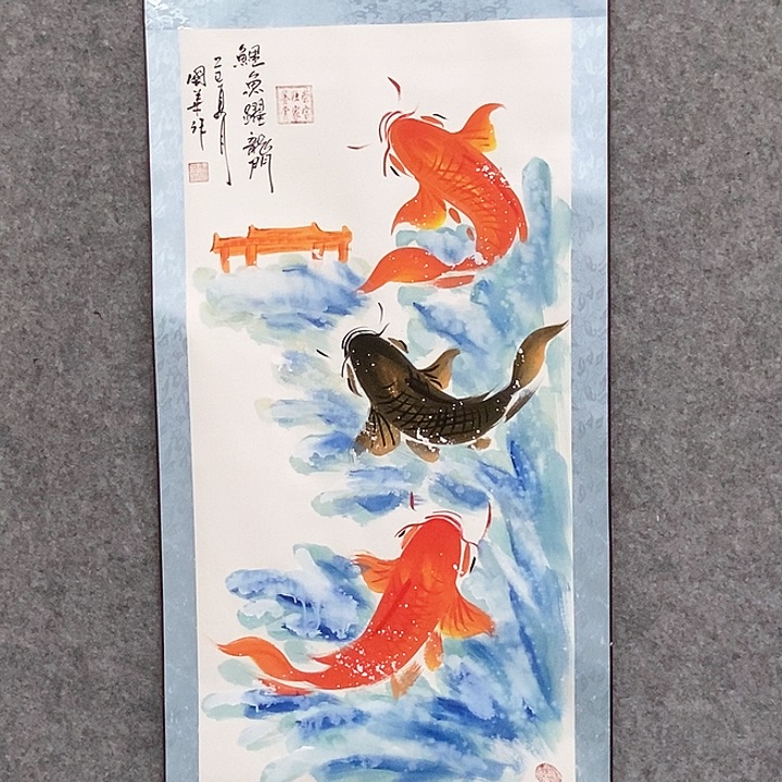 国画刘国华手绘作品1111