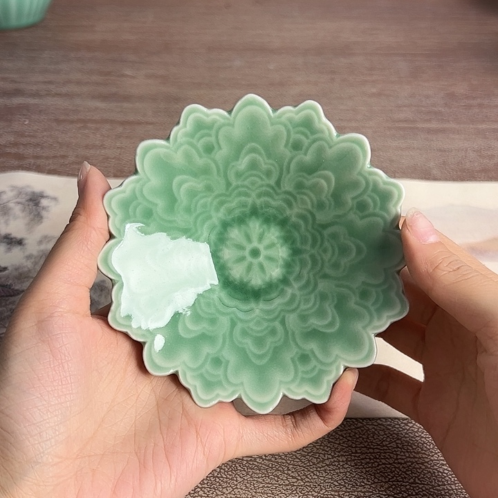 小米茶器龙泉青瓷