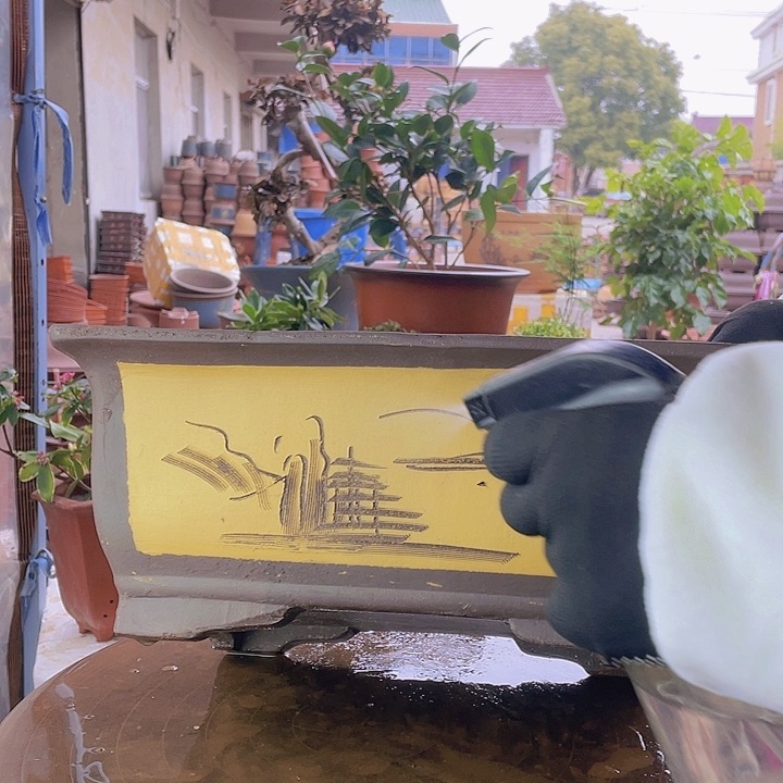 紫砂宜兴紫砂黄马槽40