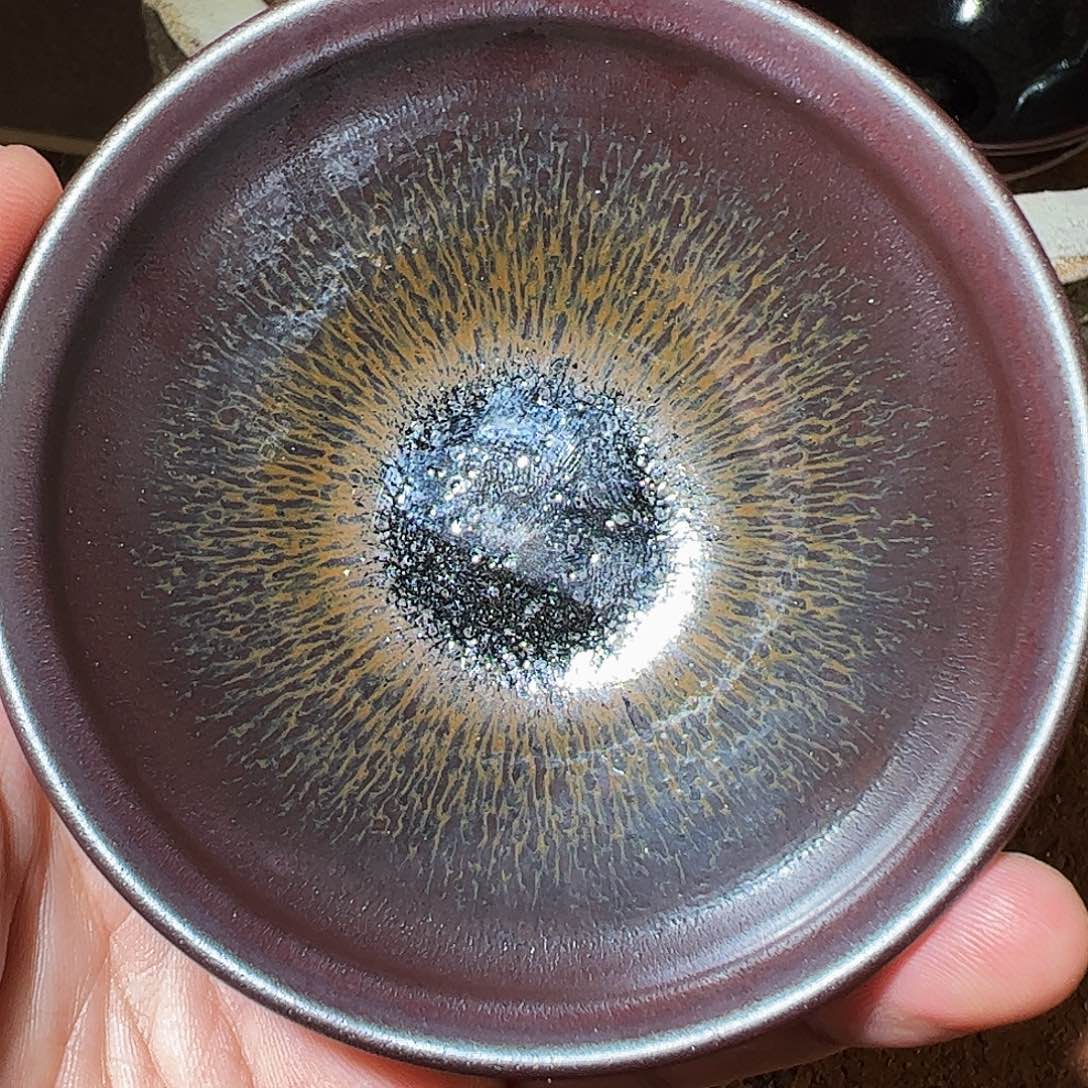 茶盏长聚龙窑柴烧行知建盏茶器