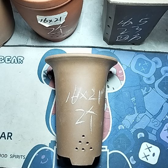 小号兰花紫泥两个