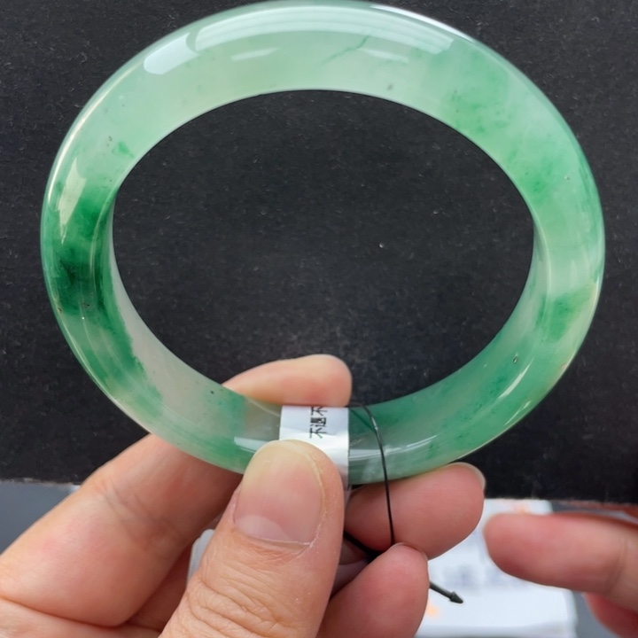 石英质玉未镶嵌手镯55-56