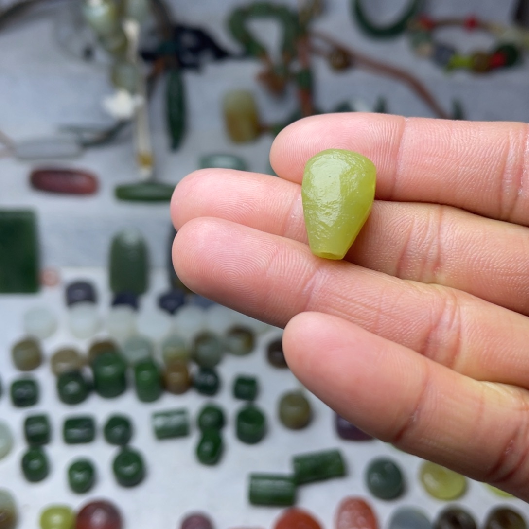 和田玉珠宝半成品未镶嵌