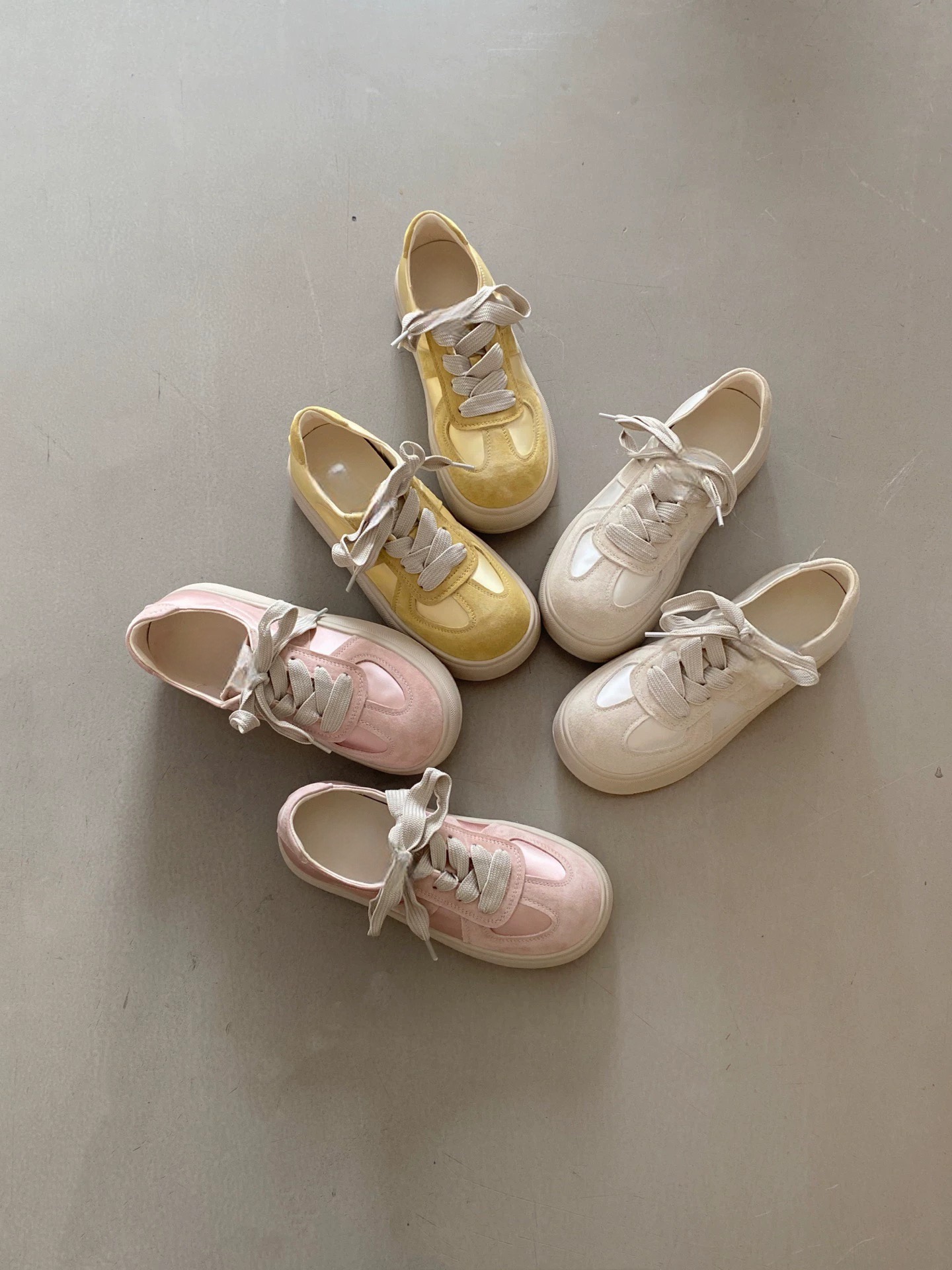 氧气少女~厚底休闲运动奶奶德训鞋女0901