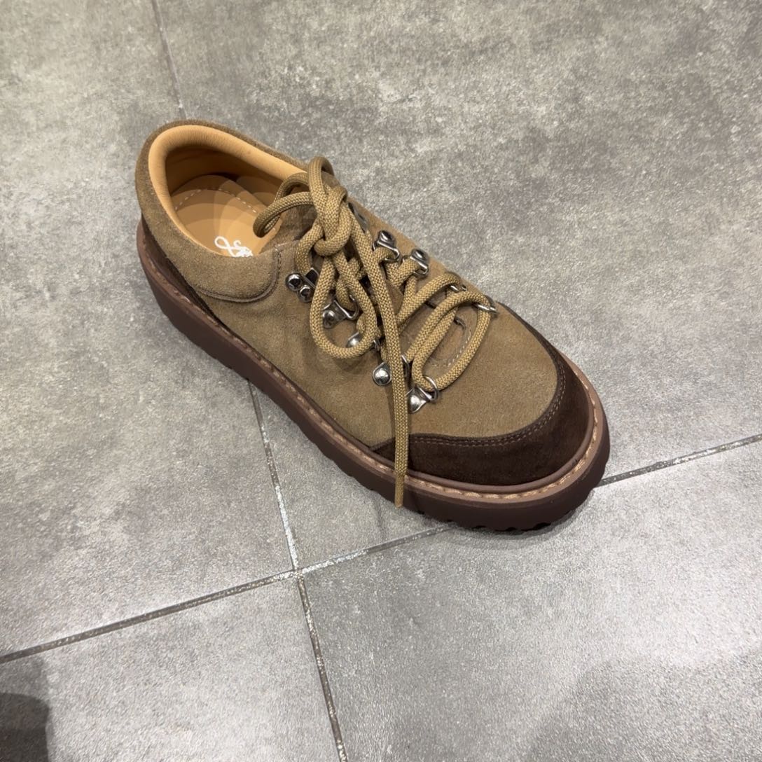 荼***靡鱼嘴鞋168-6卡其棕36码一双