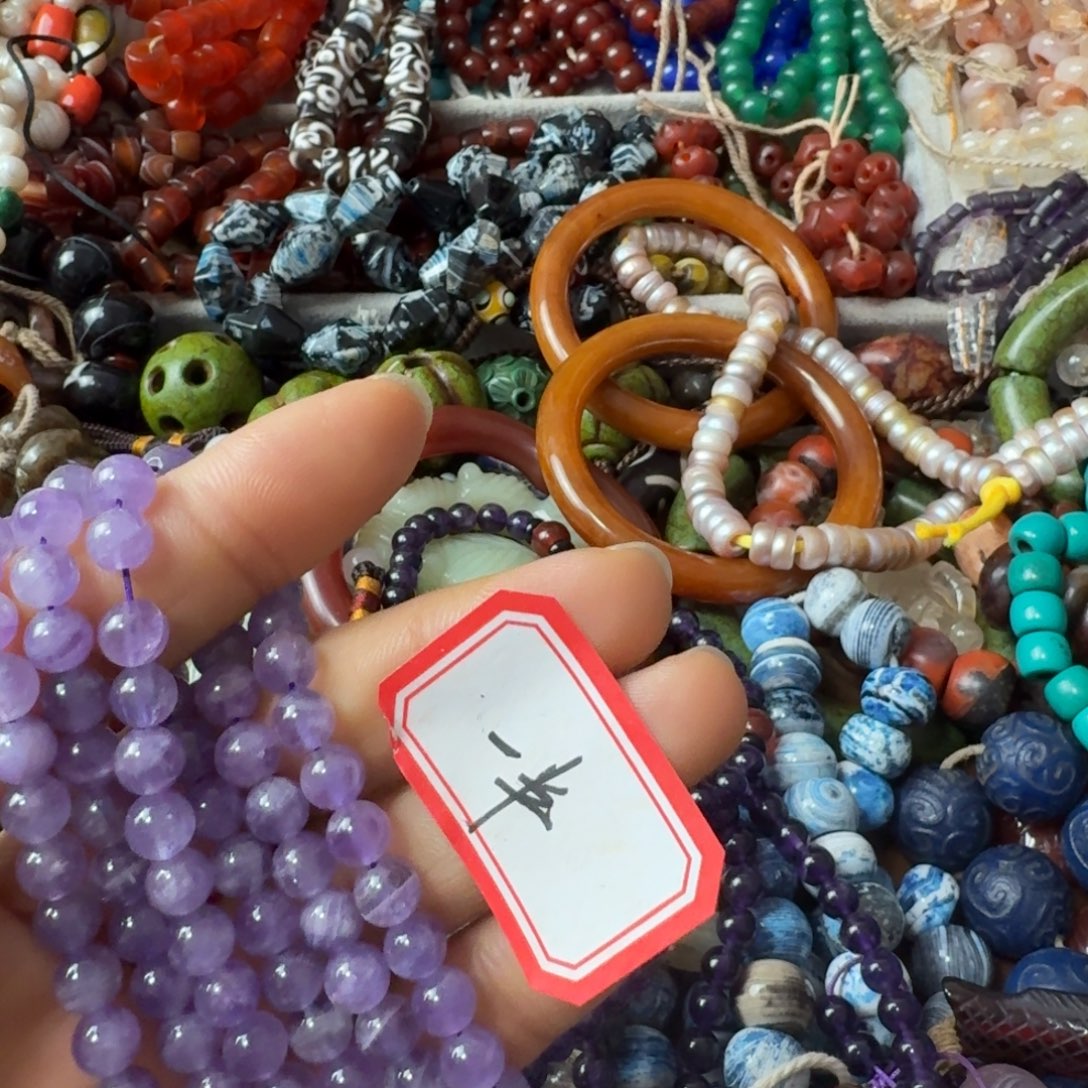 拾***月玛瑙/玉髓未镶嵌颈饰