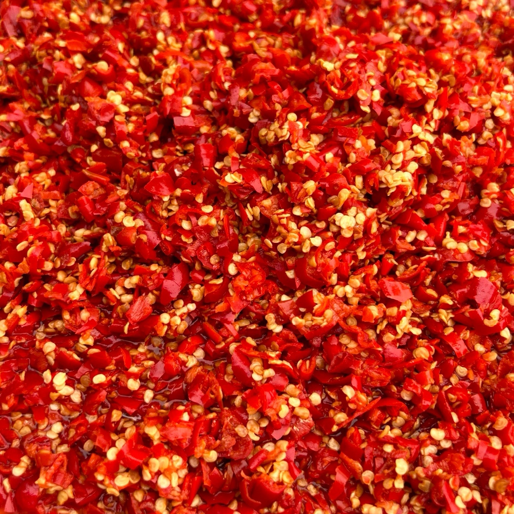 农家坛子碎辣椒 手工剁辣椒 蒜蓉辣椒