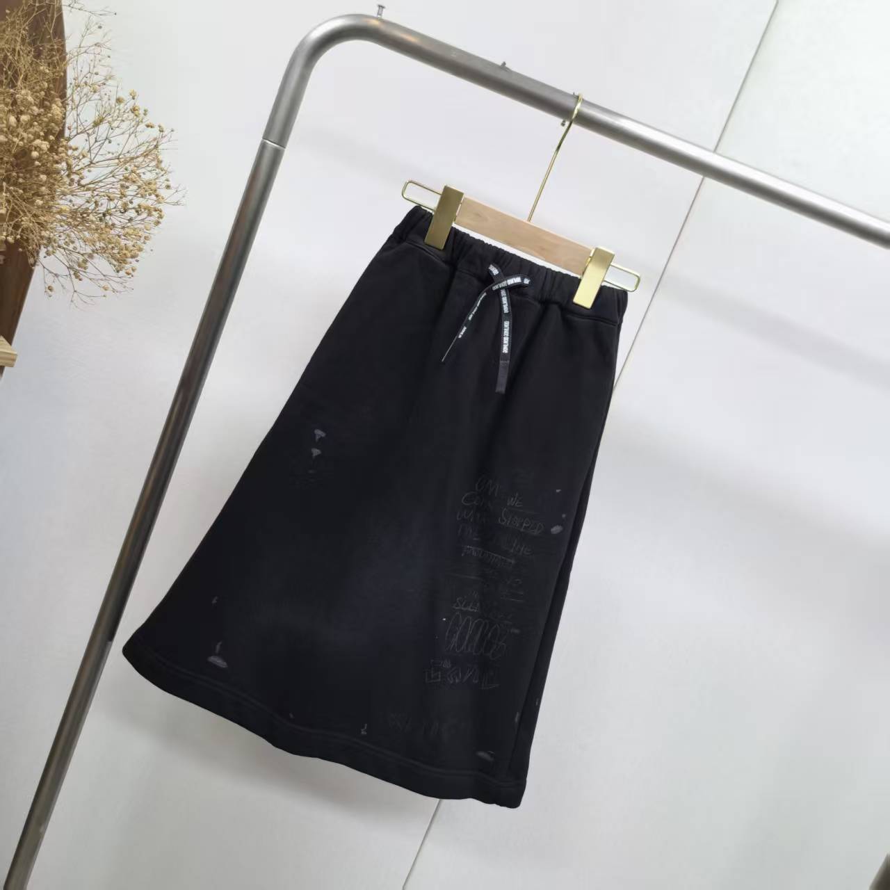 【1031】黑色半裙B1-4