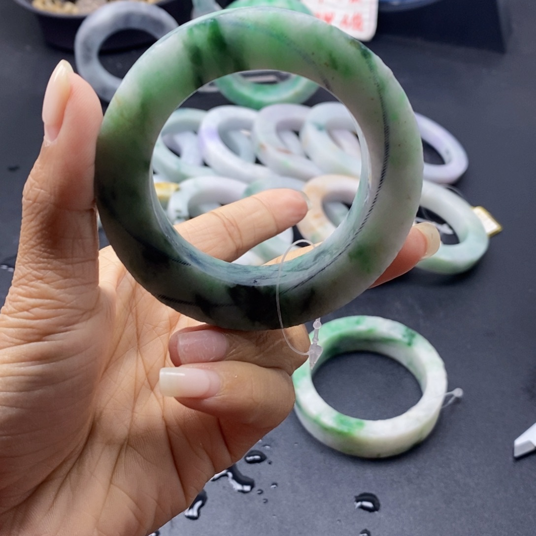 定制翡翠手镯定制未镶嵌