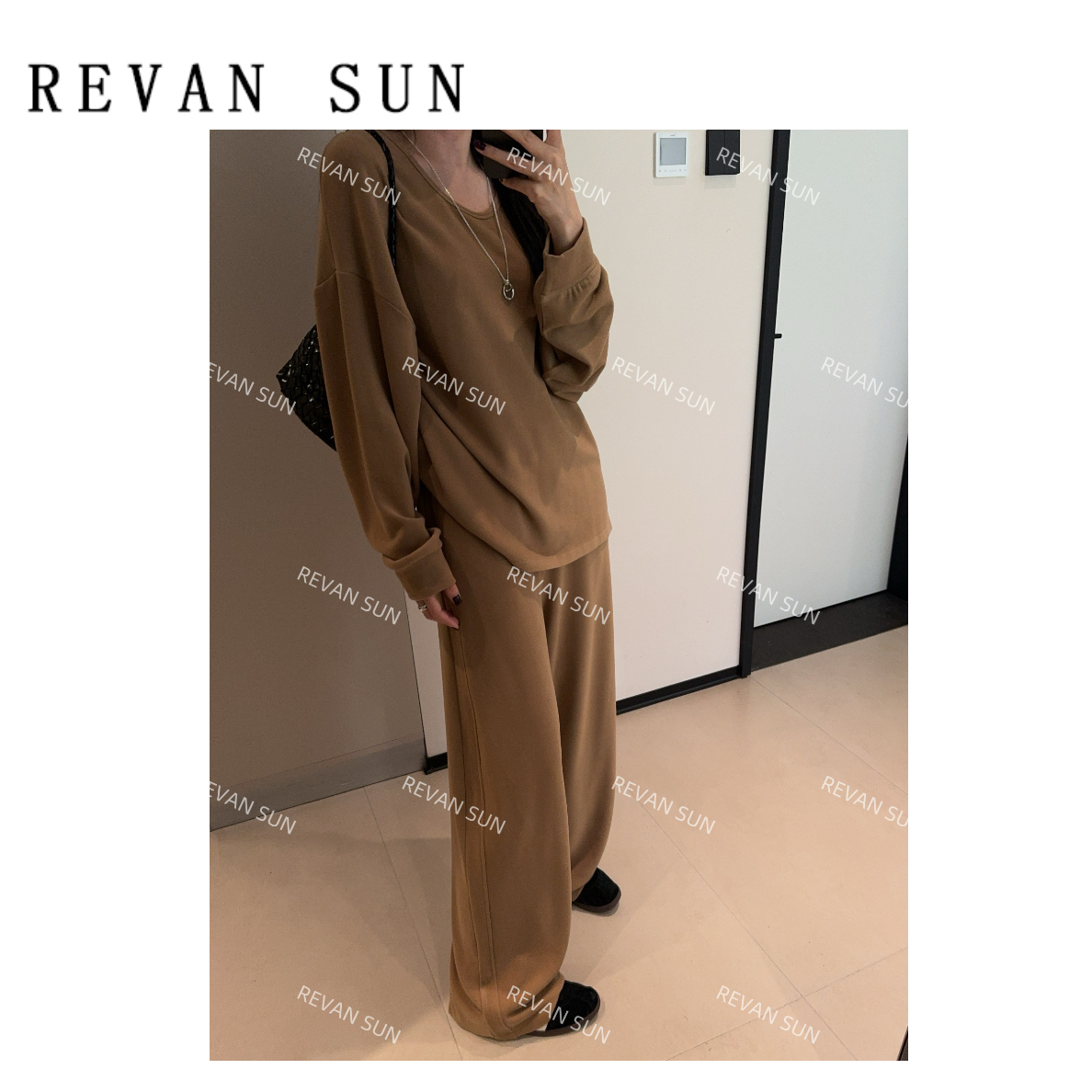  REVAN SUN -大骨架穿搭 罗佩 软绵绵！套装4100
