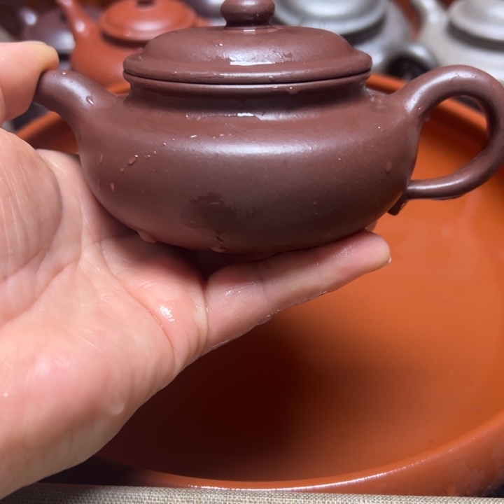 紫砂茶壶宜兴原矿紫泥