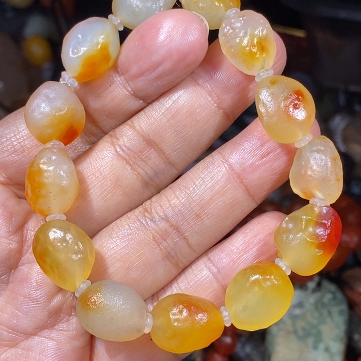 玛瑙/玉髓珠宝半成品未镶嵌