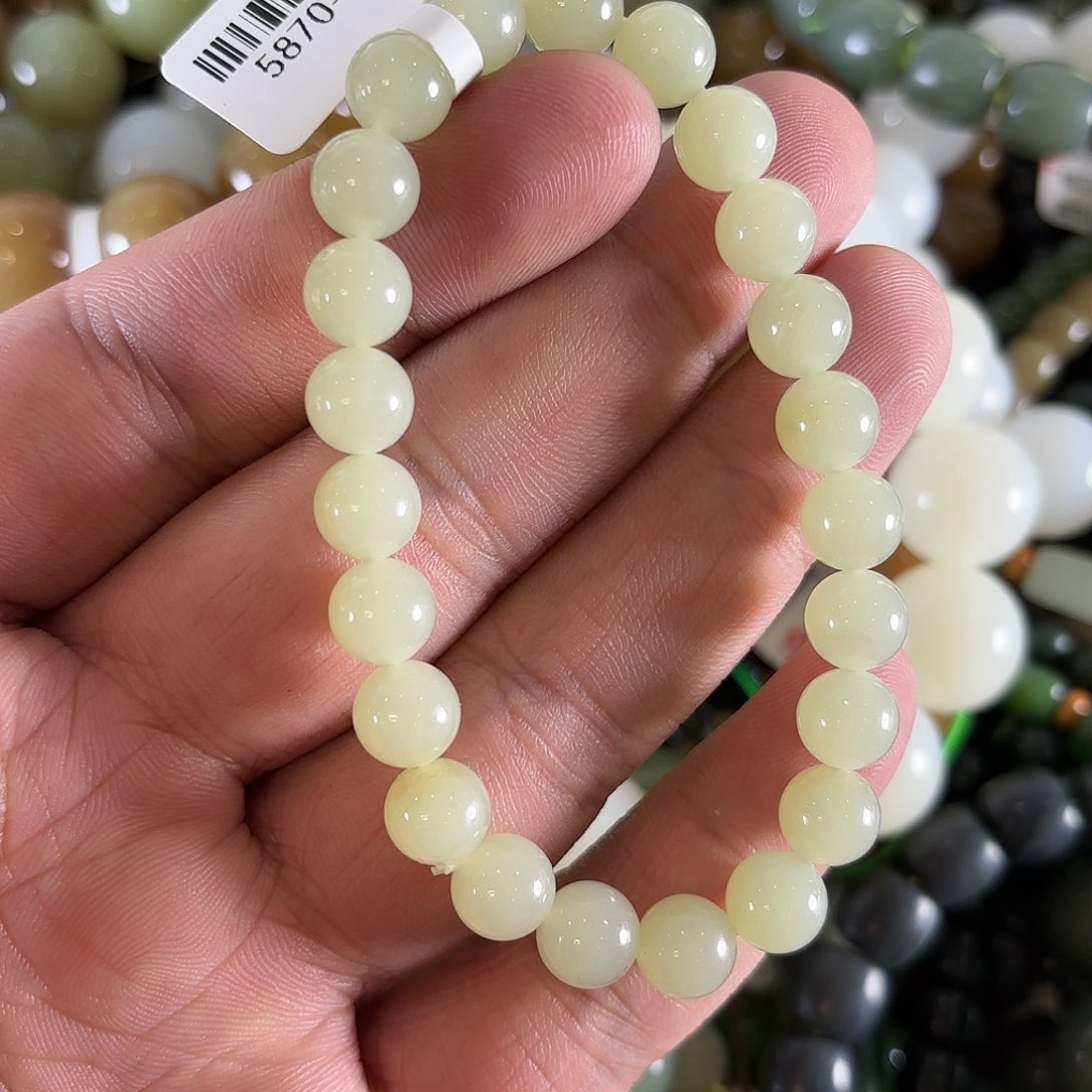 和田玉手链未镶嵌W226