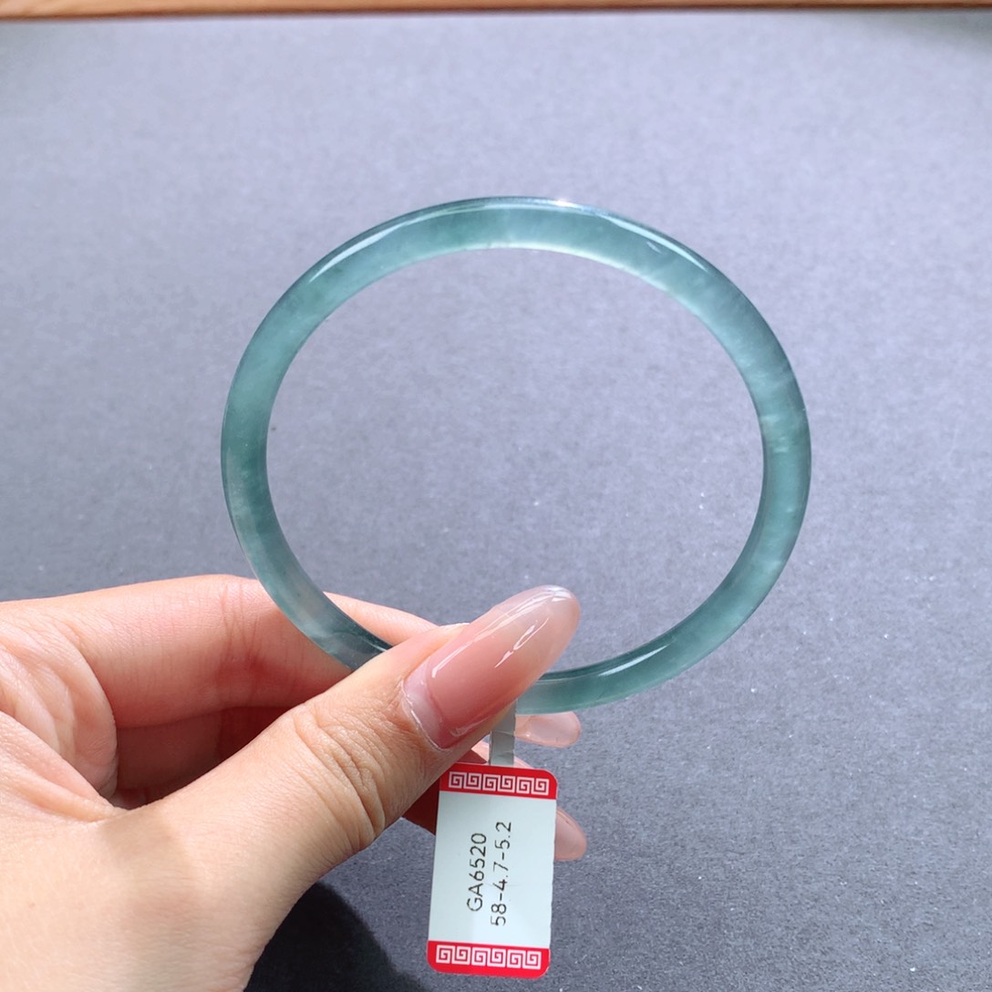 翡翠手镯未镶嵌天然翡翠叮当镯美人镯