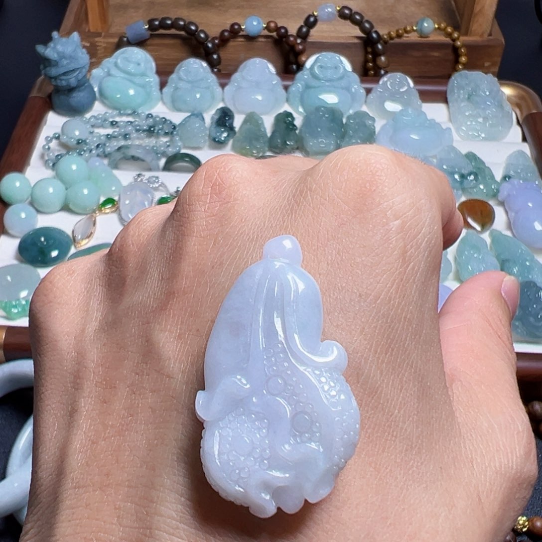颈饰未镶嵌翡翠翡翠挂件