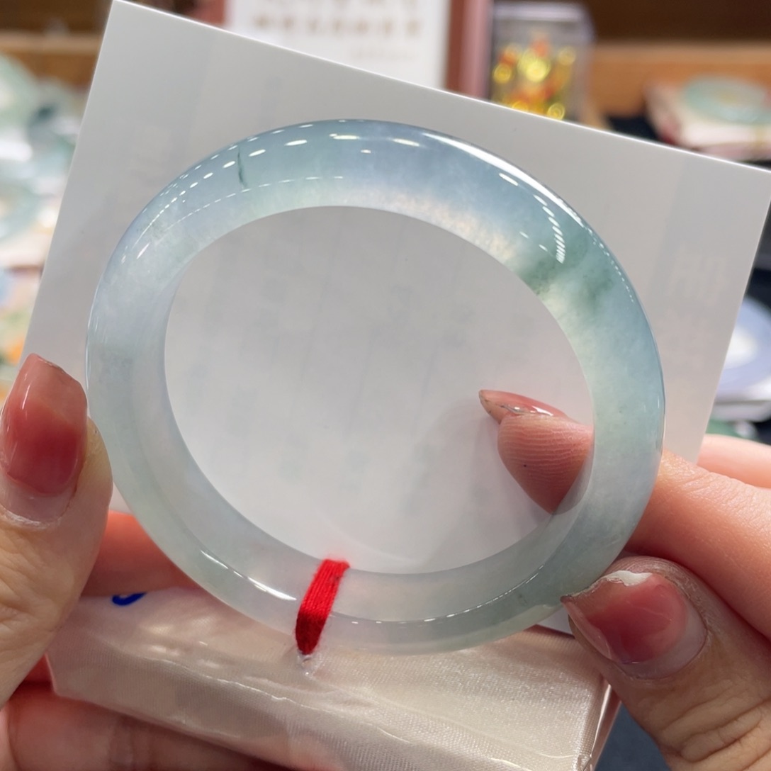 翡翠手镯未镶嵌52.2正