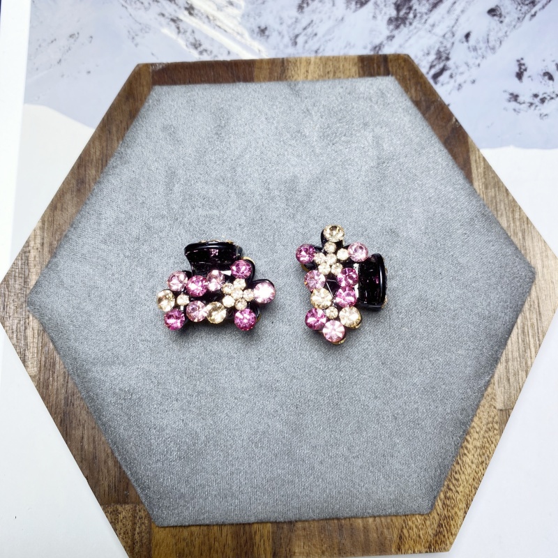 L420梅花刘海碎发夹一对装