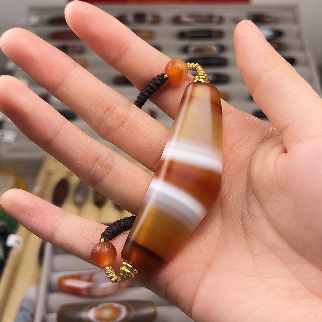 玛瑙/玉髓珠宝半成品未镶嵌九*