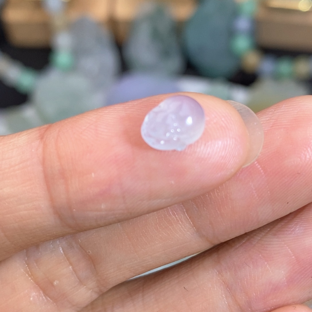 定制翡翠未镶嵌金蟾