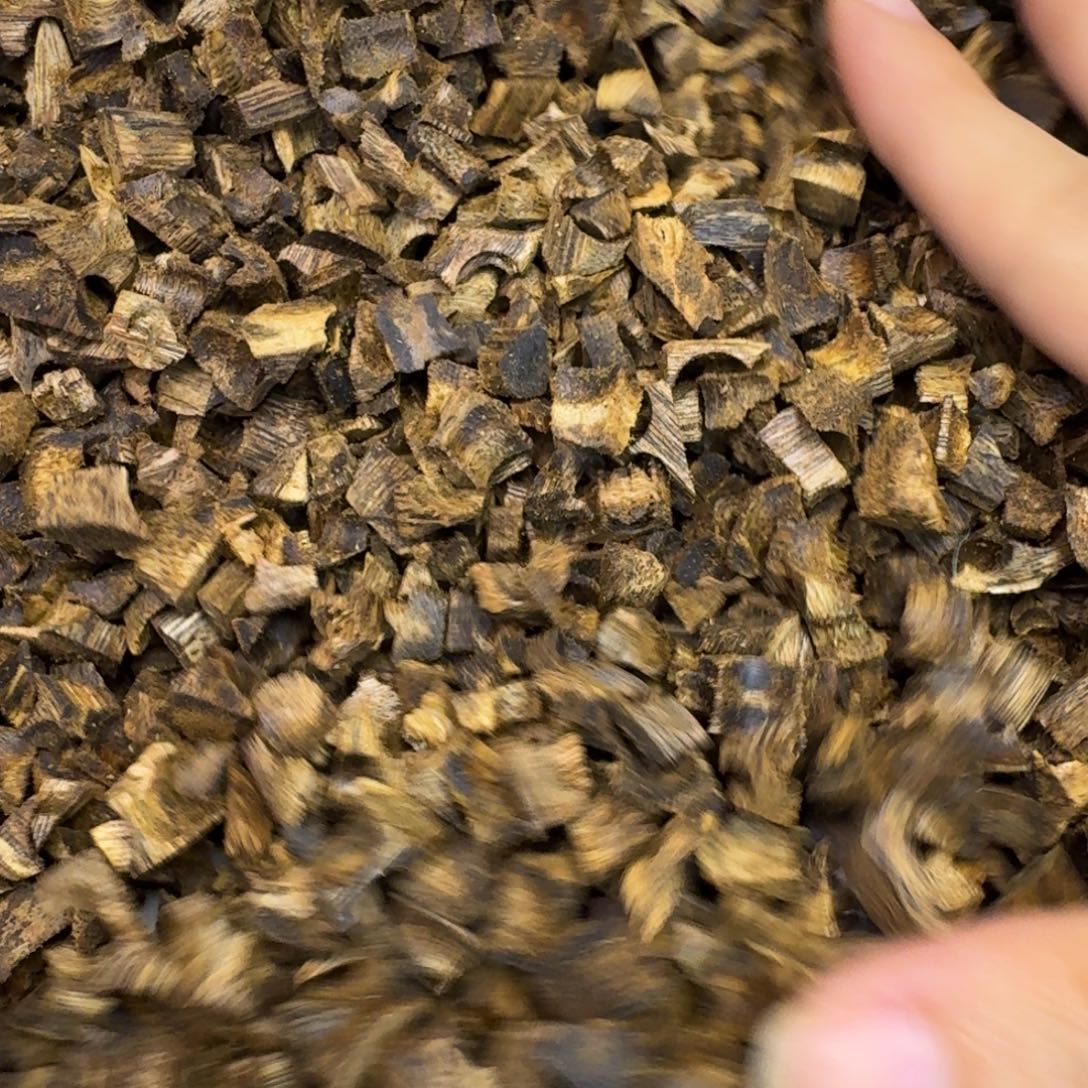 沉香沉香碎屑葡萄藤高油车珠碎料50g