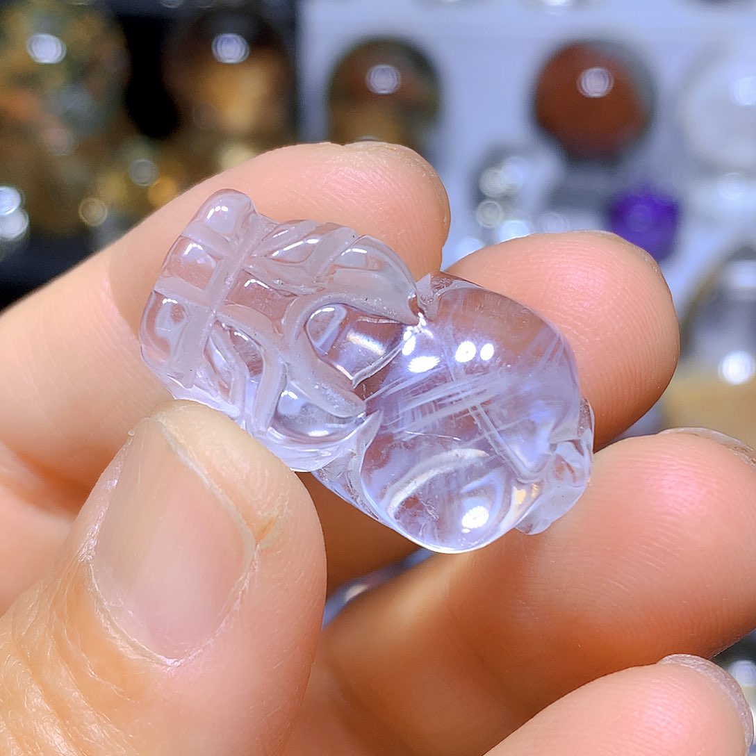 水晶吊坠未镶嵌天然水晶