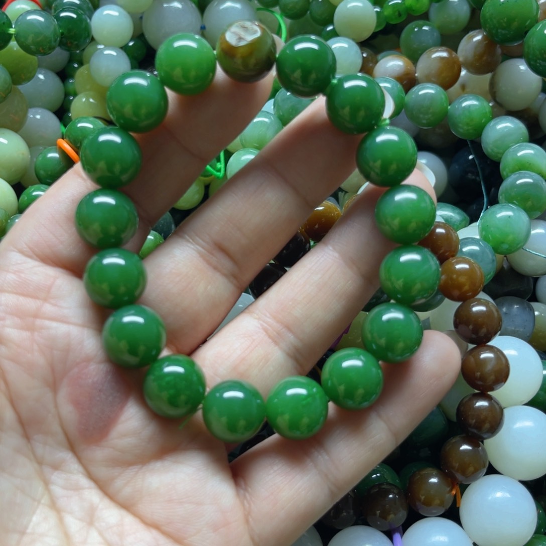 和田玉手链未镶嵌