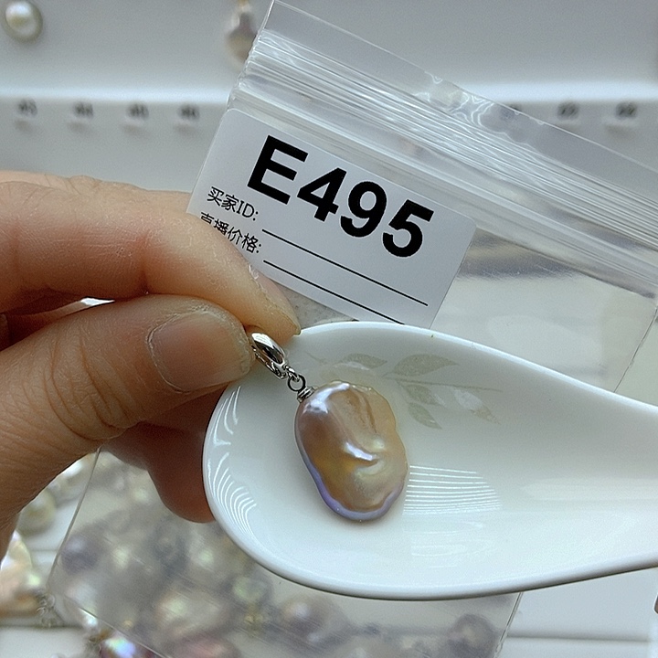 淡水珍珠颈饰银S925镶嵌